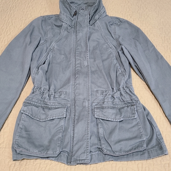 H&M L.O.G.G Khakis Military Jacket size 4 - Picture 2 of 7